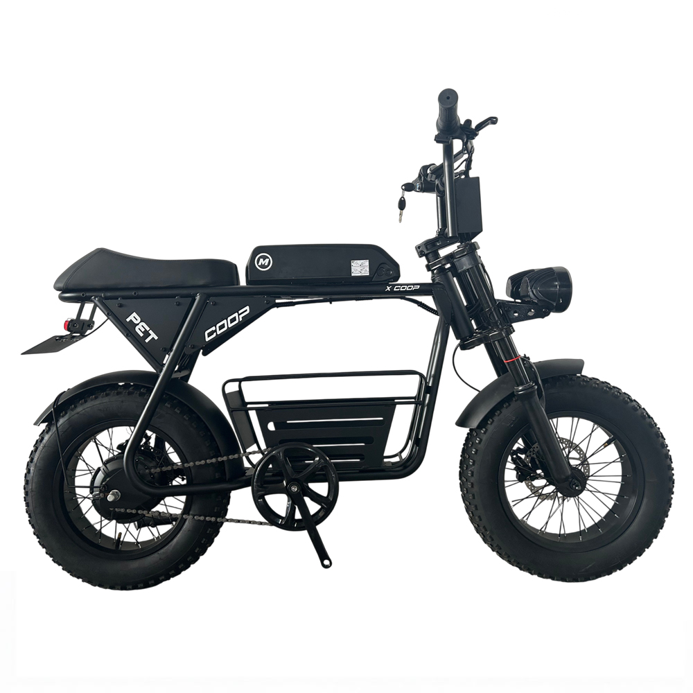 1 - 2026 AU테크 엑스트랙 몬스터 쿱펫 COOP PET 미니 펫바이크 48V 15AH 블랙 제품 사진