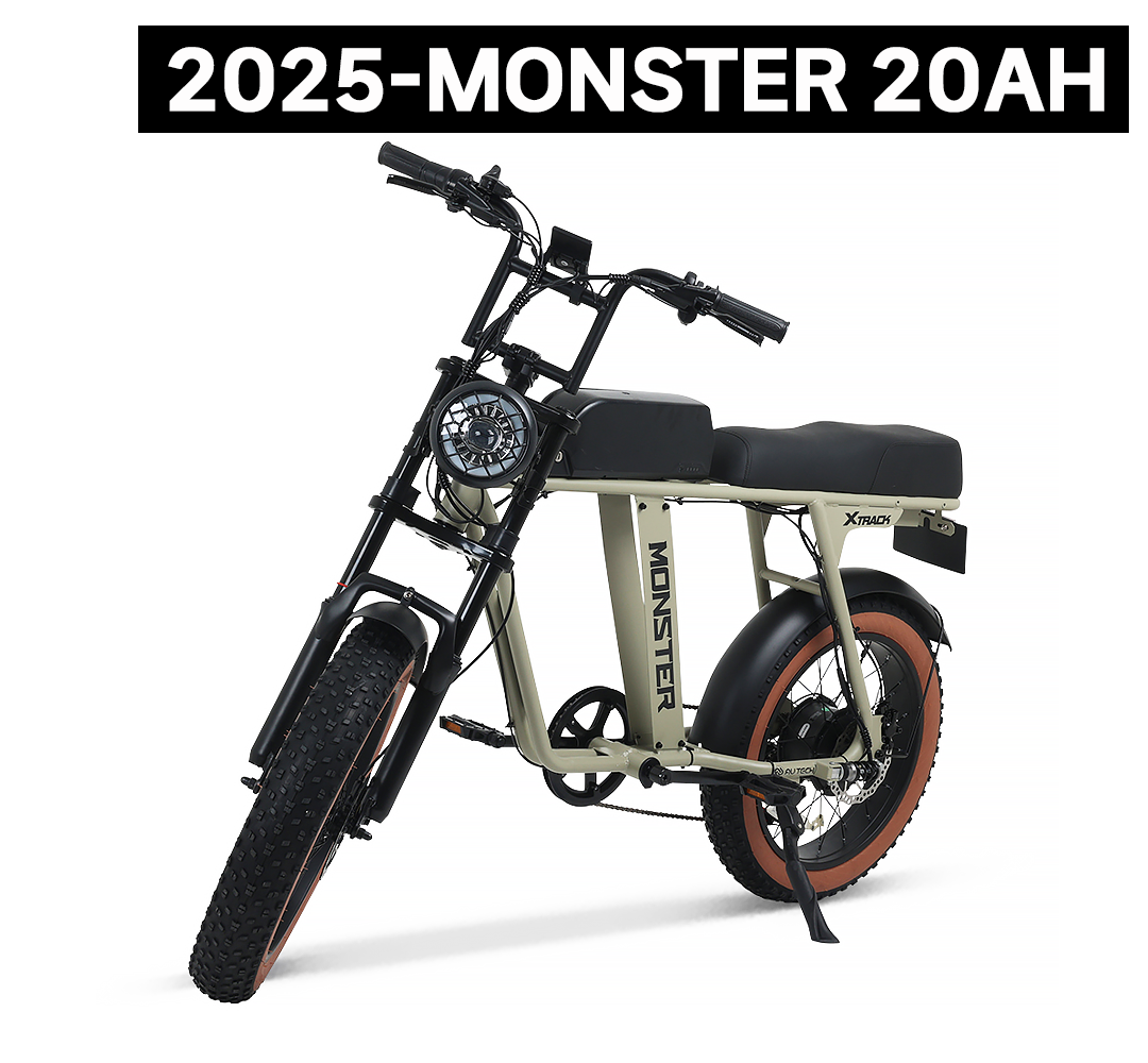 18 - 2025년 신형 AU테크 엑스트랙 몬스터 바팡모터UP 850W 48V 20AH 삼성LG배터리(10종 사은품 증정) 제품 사진