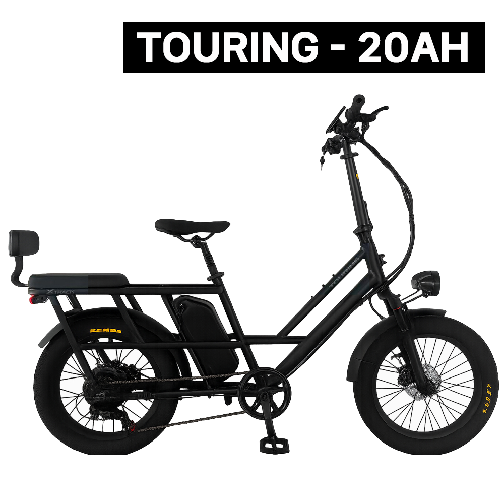 13 - [신상] AU테크 엑스트랙 투어링 2인승 출퇴근/배달용/유아동반 바팡모터 최대 900W 48V 삼성LG셀 전기자전거 제품 사진