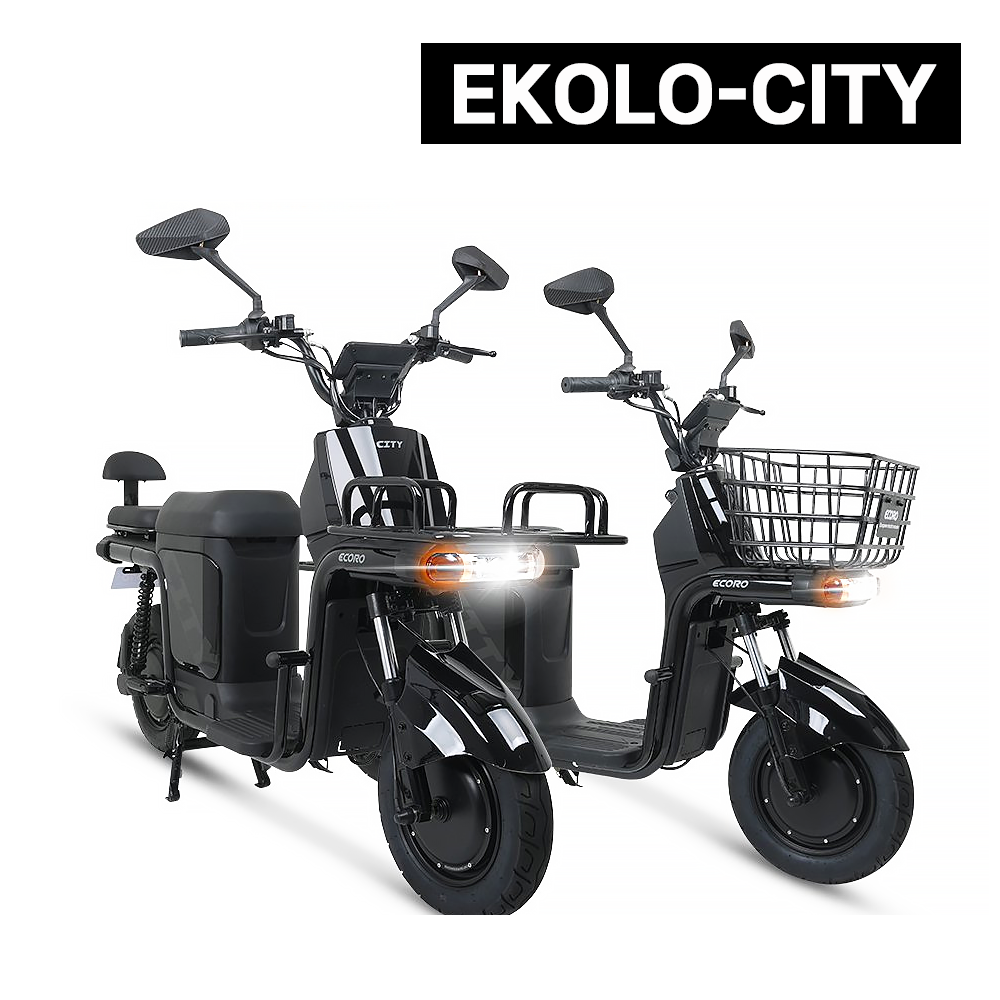 14 - AU테크 에코로 CITY 출퇴근/배달 듀얼모터 전기스쿠터 48V 20AH 제품 사진