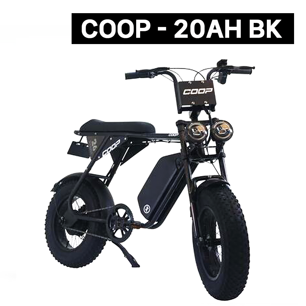 16 - 신형 AU테크 엑스트랙 몬스터쿱 미니 자토바이 48V 850W 블랙 삼성20AH 배터리 장착 모델 (배터리 추가 가능)  제품 사진