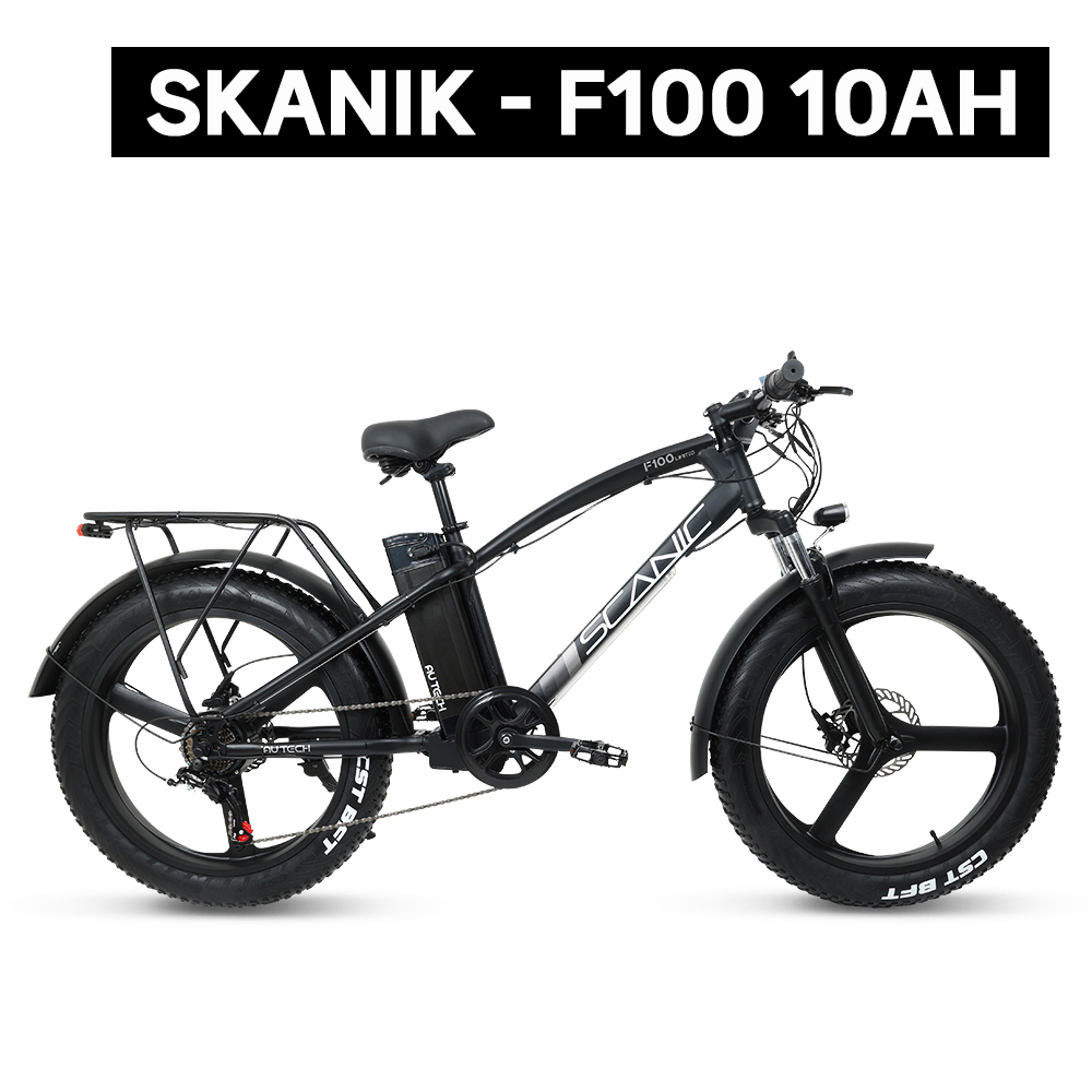 25 - 스카닉 F100 레저/라이딩 전용 24X4.0 광폭 팻타이어/ 48V 500W 삼성LG 10AH 배터리 장착 제품 사진